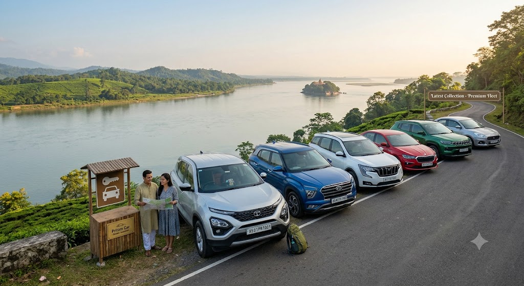 Pritam Car Rental best self drive car rental agency in Guwahati with latest car collection