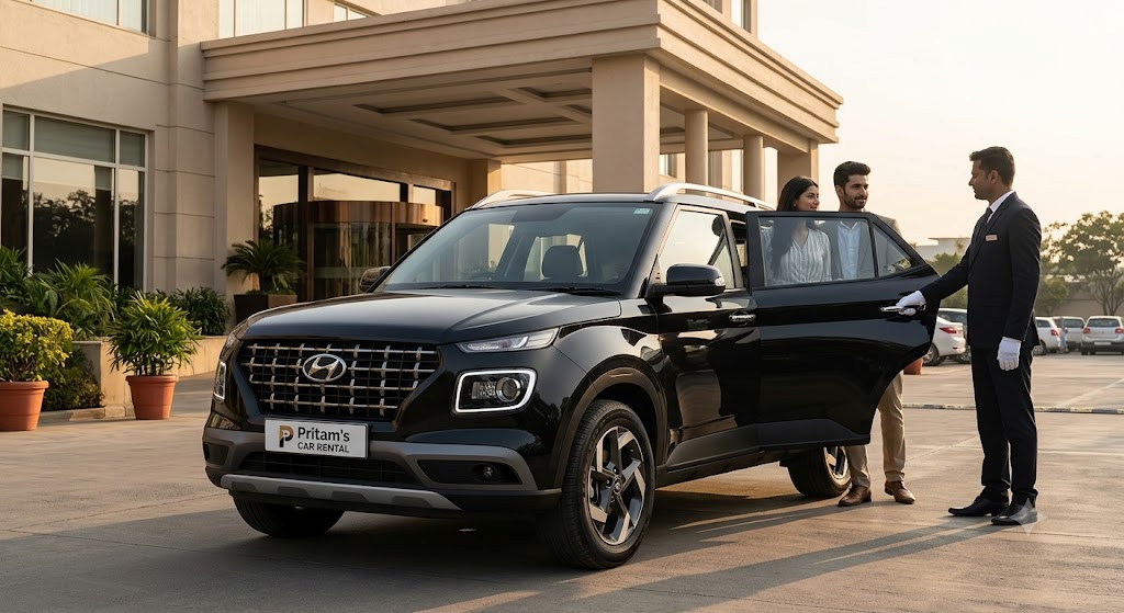 Pritam Car Rental Guwahati best chauffeur driven car rental service with professional drivers